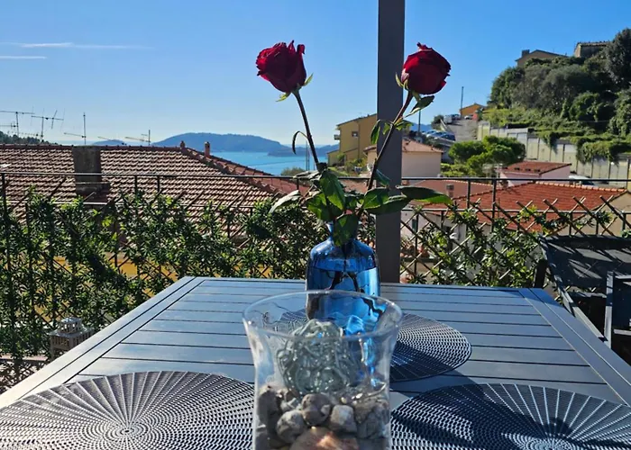 La Terrazza Sul Golfo Dei Poeti Con Vista Mare * Pitelli