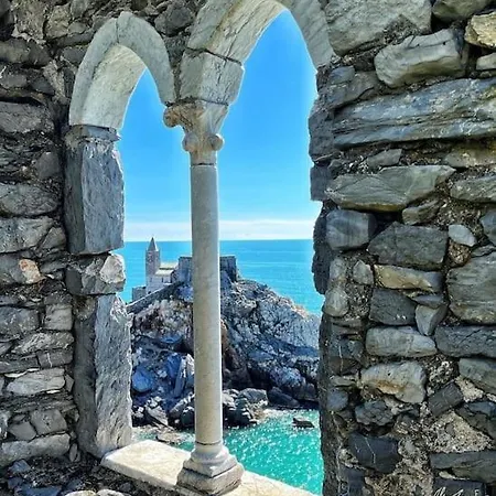 Appartamento La Terrazza Sul Golfo Dei Poeti Con Vista Mare Pitelli