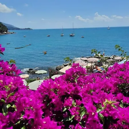 Апартаменты La Terrazza Sul Golfo Dei Poeti Con Vista Mare Pitelli