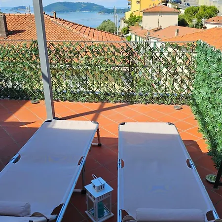 La Terrazza Sul Golfo Dei Poeti Con Vista Mare Appartamento