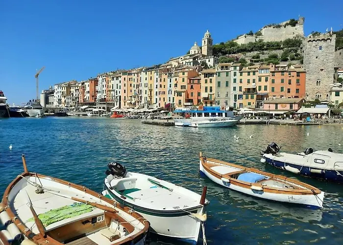 La Terrazza Sul Golfo Dei Poeti Con Vista Mare Lägenhet Pitelli
