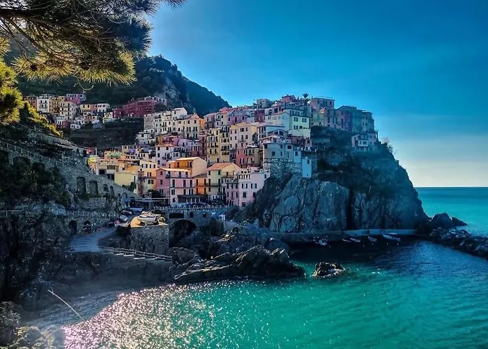 Lägenhet La Terrazza Sul Golfo Dei Poeti Con Vista Mare Pitelli